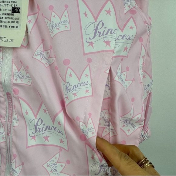 Princess windbreaker jacket NWT - Picture 5 of 7